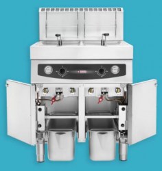 Freidora a gas ElFRAMO GT17+17